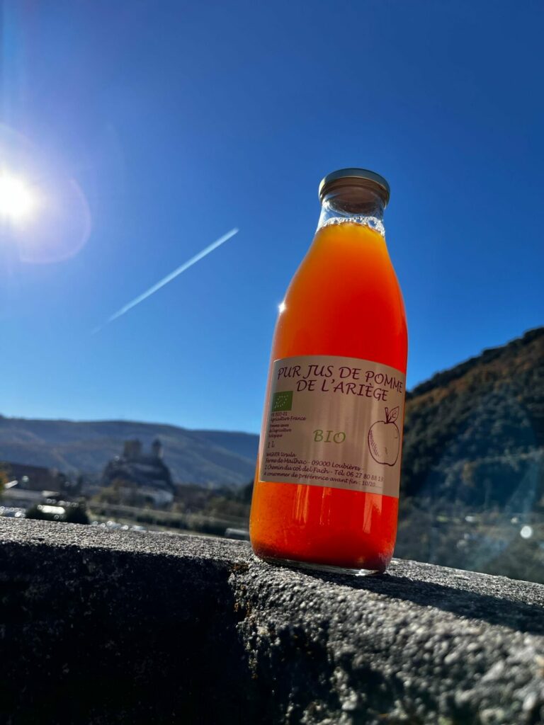 jus de pomme – Ariège  nouvelle récolte